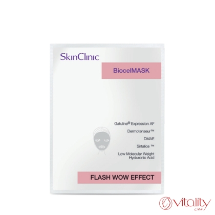 Biocelmask flash wow effect Биоцелулозна маска с моментален лифтинг